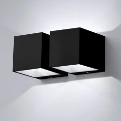 Dau LED Up & Down Wandleuchte, 4-flg. Wandleuchten|Flur