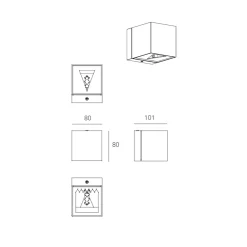 Dau Wandleuchte Wohnzimmer|Schlafzimmer
