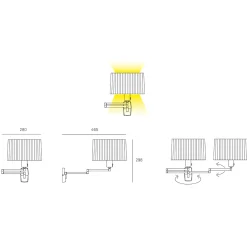 Elea Ambiente Wandleuchte, Auslaufmodell Wandleuchten|Flur