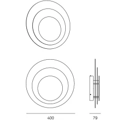 Outlet Elisa LED Wandleuchte Wandleuchten|Deckenleuchten