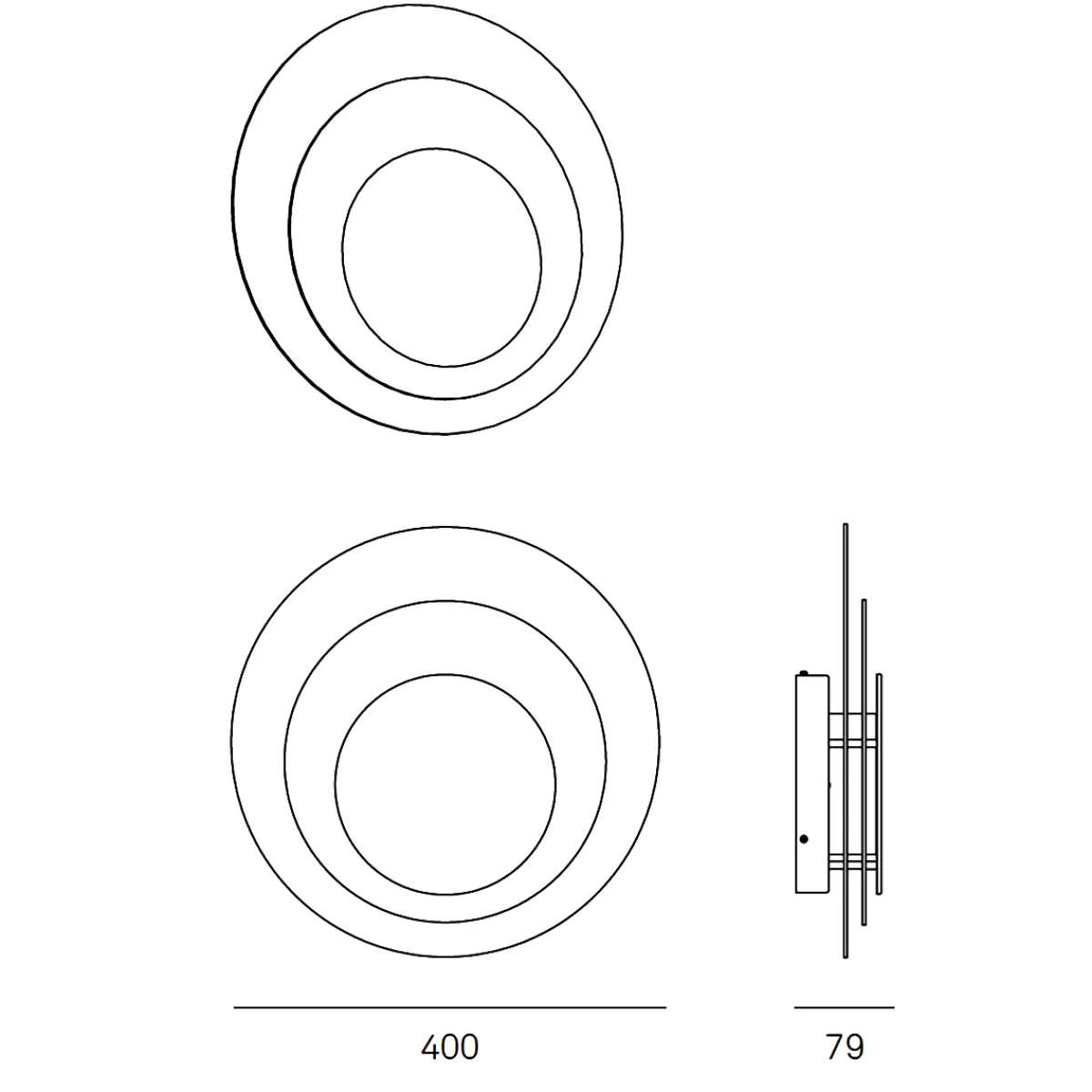 Outlet Elisa LED Wandleuchte Wandleuchten|Deckenleuchten