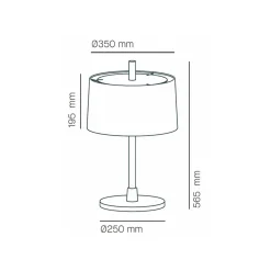 Outlet Linood Tischleuchte Tischleuchten|Schlafzimmer