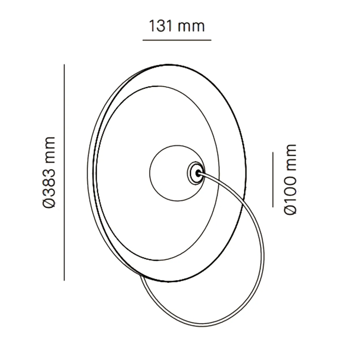 Outlet Wire Wandleuchte Flur|Wandleuchten
