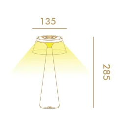 Online SunGlow LED Akkuleuchte Dekorative Leuchten|Akkuleuchten