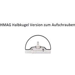 Sale Halbkugel HMAG mit Aufschraubsockel Wandleuchten|Dekorative Leuchten