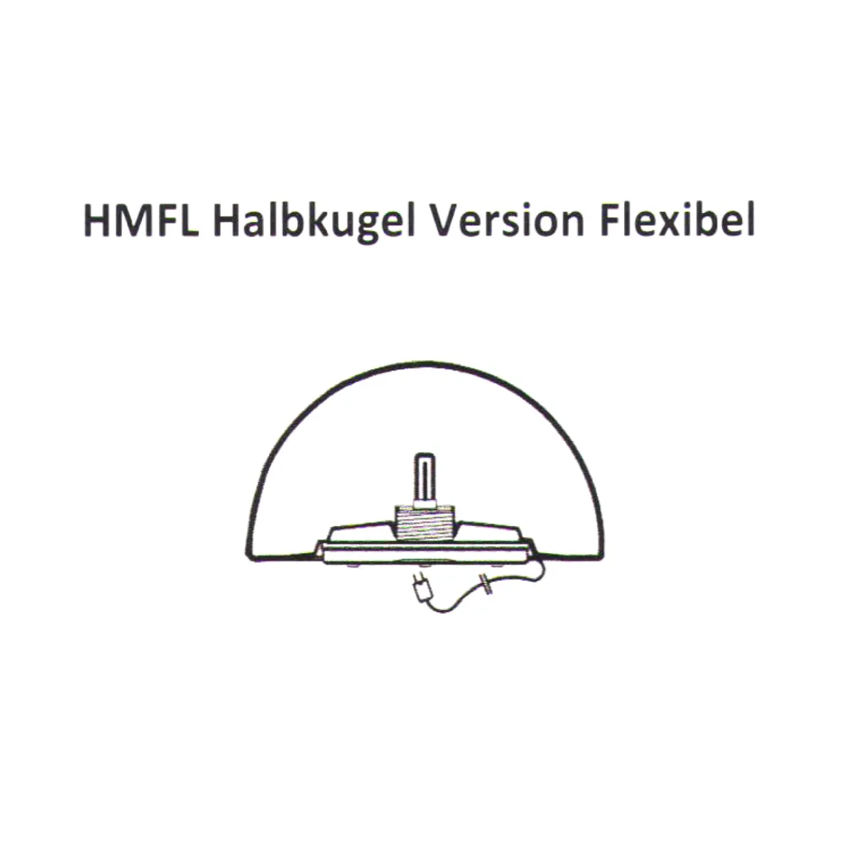 Online Halbkugel HMFL Flexible Version mit Kabel Terrassen|Dekorative Leuchten