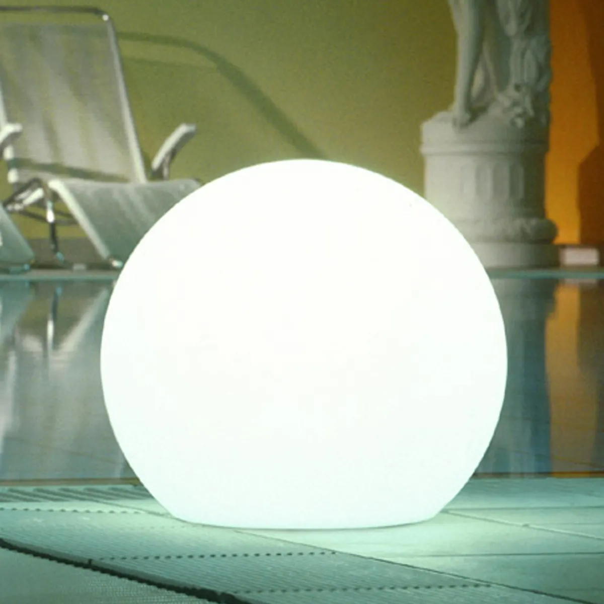 Outlet Vollkugel MAG mit Aufschraubsockel Terrassen|Dekorative Leuchten