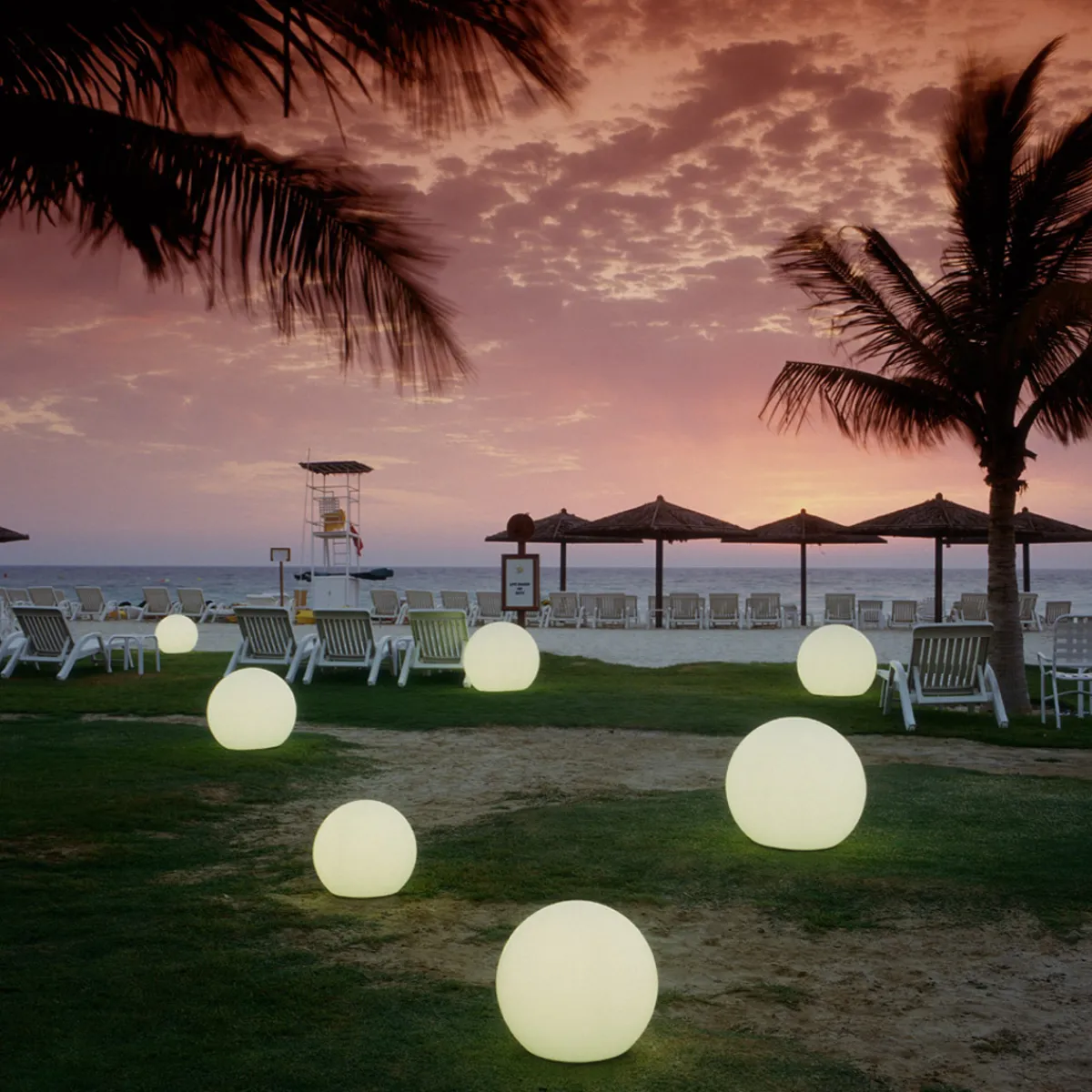 Outlet Vollkugel MBG mit Eingrabsockel Dekorative Leuchten|Bodenleuchten