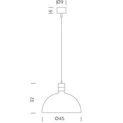 Discount AM4Z Sospensione Pendelleuchten