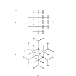 Sale Crown Major Sospensione Wohnzimmer|Pendelleuchten