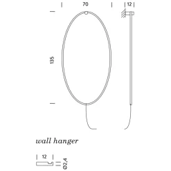 Online Ellisse Parete Wandleuchten|Flur