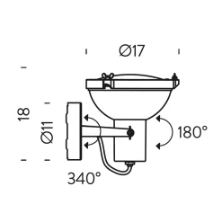 Projecteur 165 Parete / Soffitto Deckenleuchten|Wandleuchten