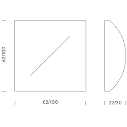 Best Saori Parete Wandleuchten|Flur