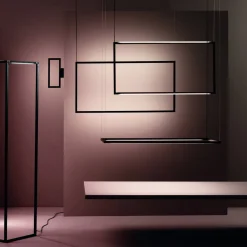 New Spigolo Horizontal LED Sospensione Pendelleuchten