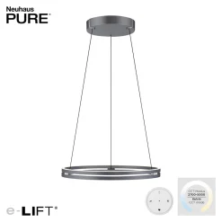 Clearance PURE E-Loop LED Pendelleuchte mit e-LIFT und CCT Essbereiche|Pendelleuchten