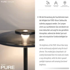 PURE Vitrum LED Stehleuchte Stehleuchten|Schlafzimmer