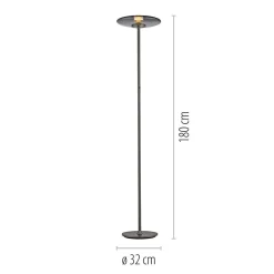 PURE Vitrum LED Stehleuchte Stehleuchten|Schlafzimmer