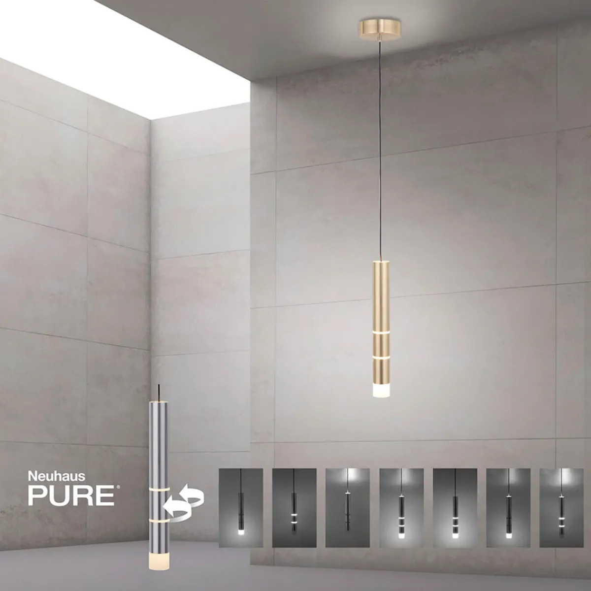 PURE Vega LED Pendelleuchte Pendelleuchten|Schlafzimmer