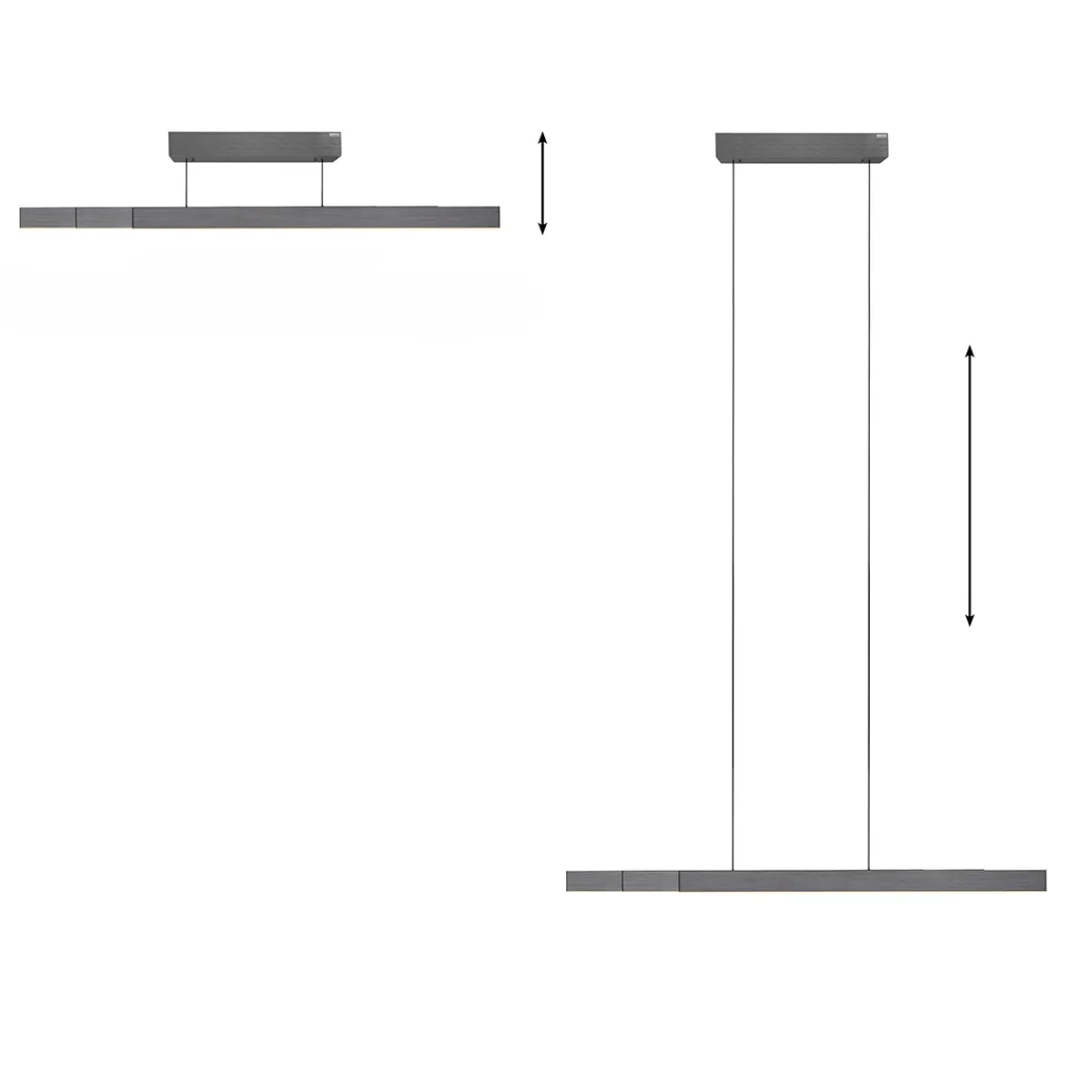 Discount PURE Moto-Rise LED Pendelleuchte mit e-SLIDE, e-LIFT und CCT Küche|Essbereiche