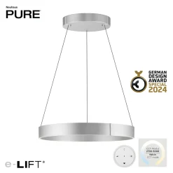New PURE E-Clipse LED Pendelleuchte mit e-LIFT und CCT Küche|Essbereiche