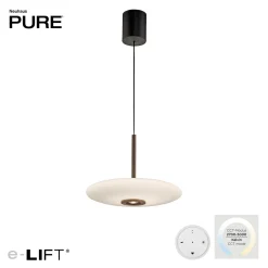 Best PURE E-Vitrum LED Pendelleuchte mit e-LIFT und CCT Essbereiche|Pendelleuchten