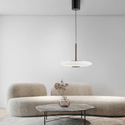 Best PURE E-Vitrum LED Pendelleuchte mit e-LIFT und CCT Essbereiche|Pendelleuchten