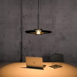 Best PURE E-Vitrum LED Pendelleuchte mit e-LIFT und CCT Essbereiche|Pendelleuchten