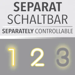 Online PURE Vega LED Pendelleuchte, 3-flg. Essbereiche|Pendelleuchten