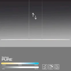 New PURE Lite LED Pendelleuchte mit CCT Essbereiche|Pendelleuchten