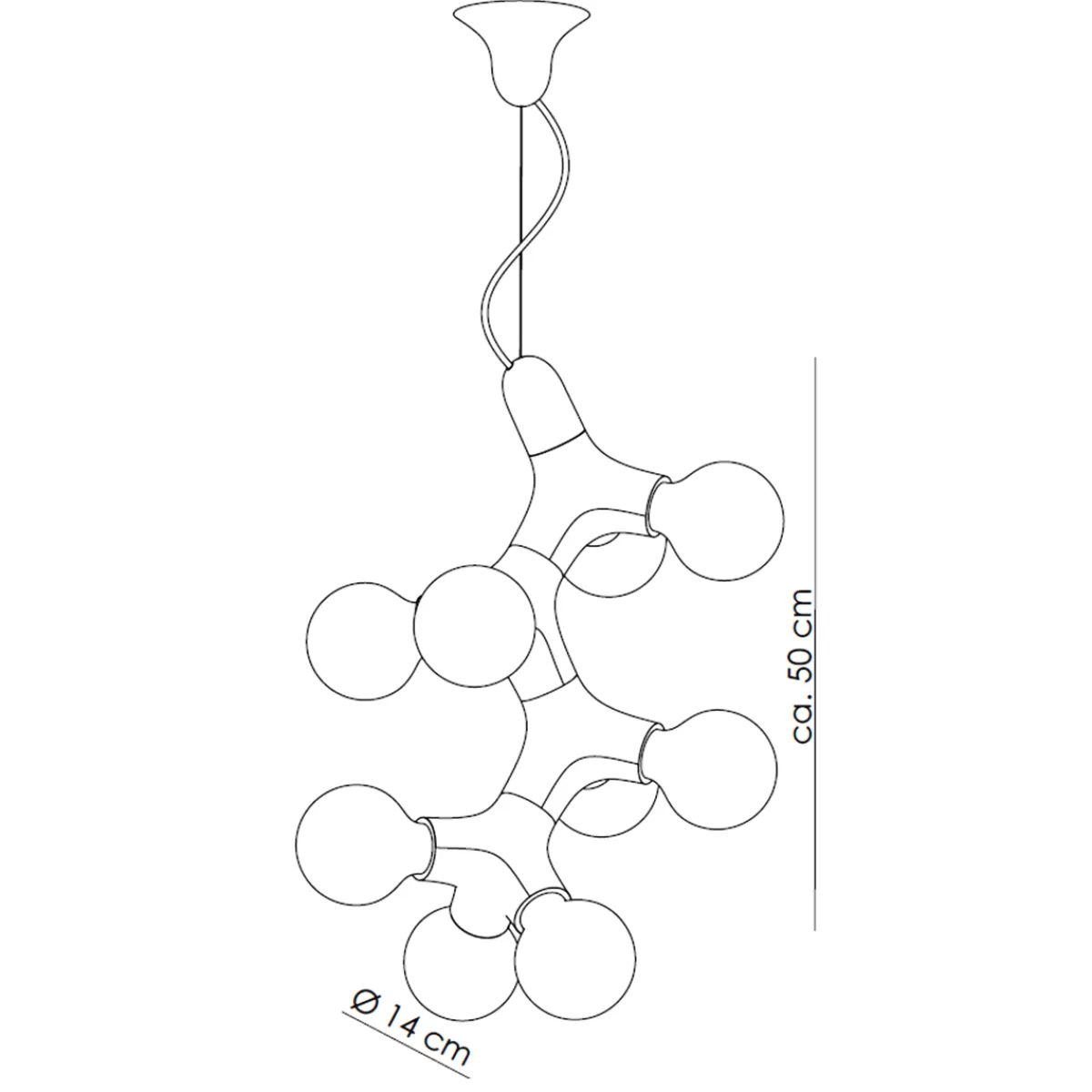 DNA Quattro 9.1 Pendelleuchte Pendelleuchten|Wohnzimmer