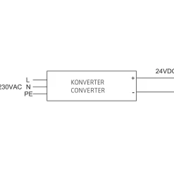 Outlet 24 V Konverter Treiber & Vorschaltgeräte