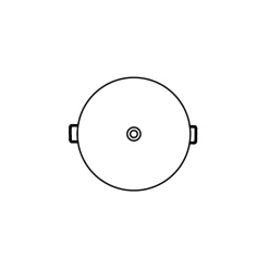 Abdeckplatte für Deckenöffnung Montagezubehör