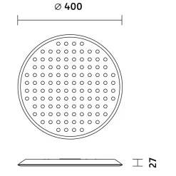 Modul R 340 Project Deckenaufbauleuchte Deckenleuchten|Objektbeleuchtung