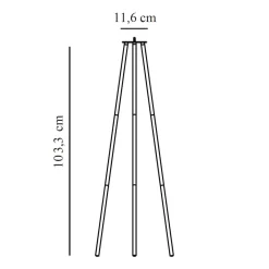 Clearance Kettle To-Go Tripod 110 Dreibein Leuchtenzubehör|Wohnzimmer