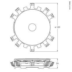 Online clipLED Modul Piu, 2700 K, dimmbar Leuchtenzubehör|Ersatzteile