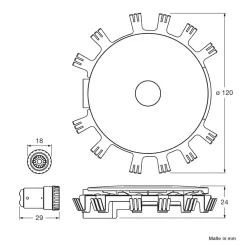Best clipLED Modul Sento, 2700 K, dimmbar Leuchtenzubehör|Ersatzteile
