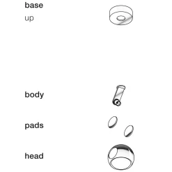 Online io 3d pico up C Wand- / Deckenleuchte, 3000 K Wandleuchten|Strahler & Spots