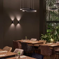 Best io verticale Volt D LED Wandleuchte, 2700 K Hotellerie|Wohnzimmer