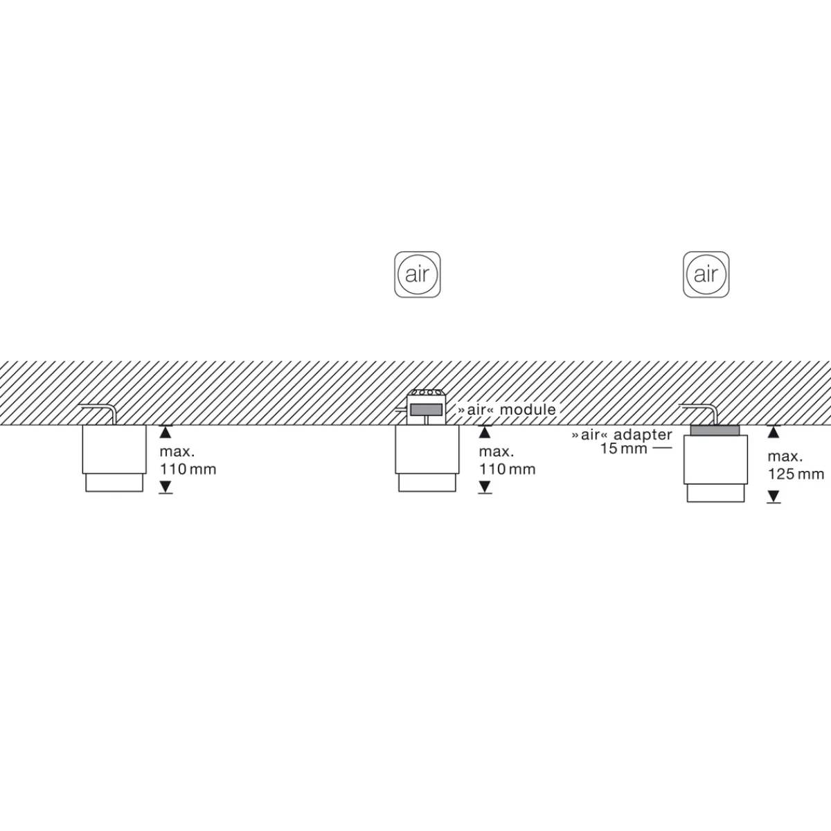 Best lui alto v Volt Z Deckenstrahler, 3000 K Strahler|Downlights