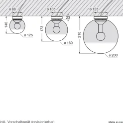 Online Luna piena up LED Deckenleuchte Hotellerie|Deckenleuchten