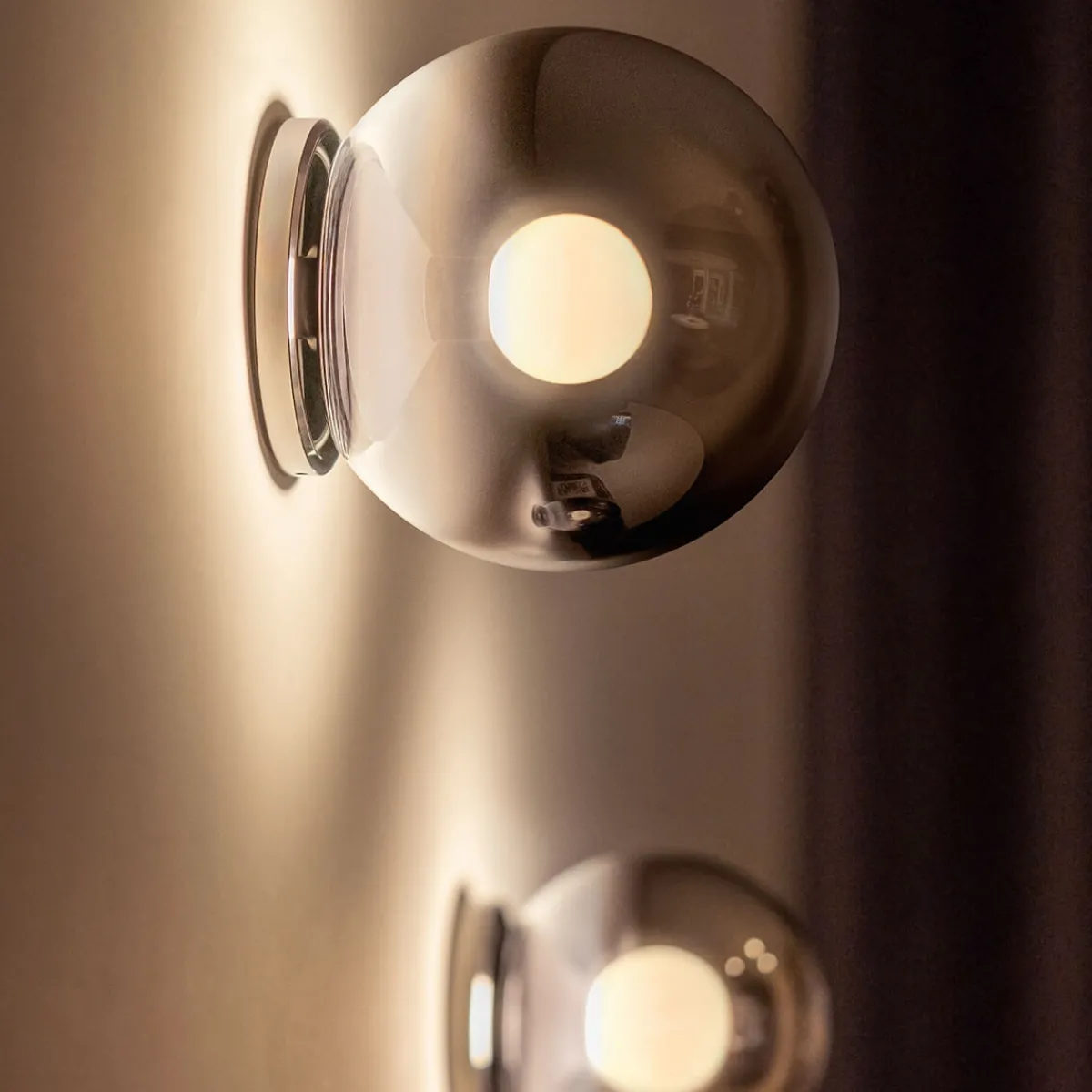 Outlet Luna scura up LED Wandleuchte Wohnzimmer|Schlafzimmer