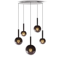 Hot Luna sospeso cloud 5 fix LED Pendelleuchte Hotellerie|Gastronomie