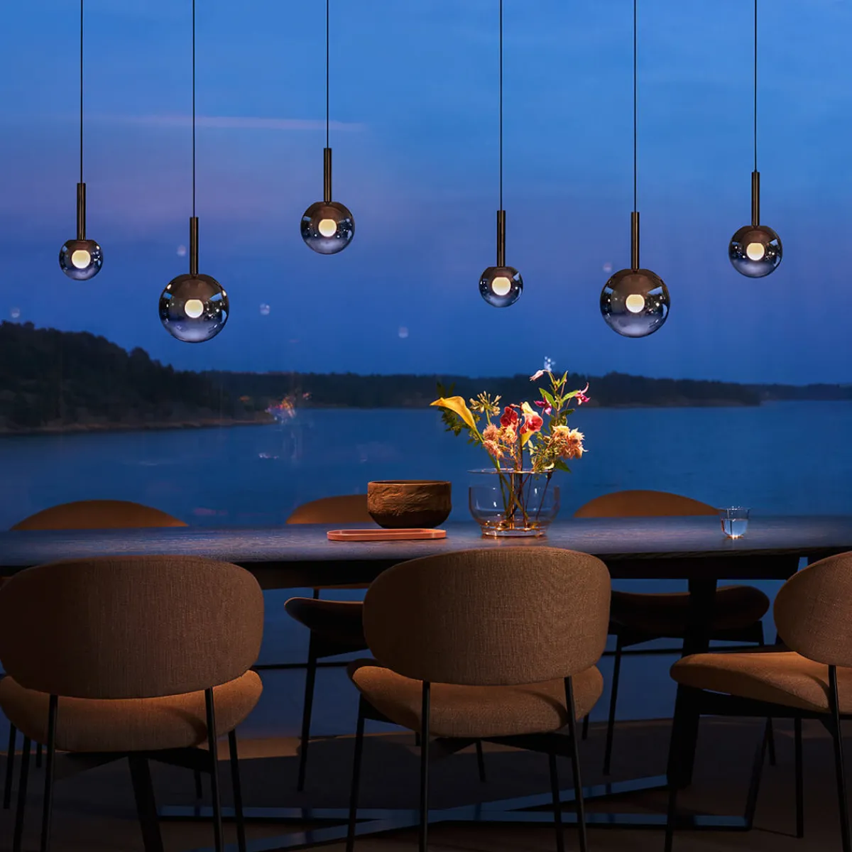 Best Luna sospeso var up LED Pendelleuchte, variabel Hotellerie|Gastronomie