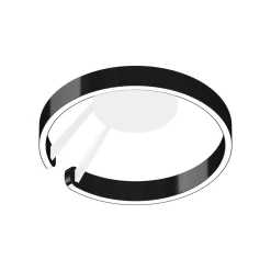 New Mito aura 40 wide LED Wand- / Deckenleuchte, Base: weiß matt Hotellerie|Wandleuchten