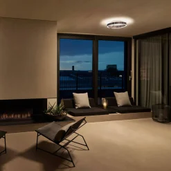 New Mito aura 40 wide LED Wand- / Deckenleuchte, Base: weiß matt Hotellerie|Wandleuchten