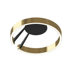 Hot Mito aura 40 wide LED Wand- / Deckenleuchte, Base: schwarz matt Hotellerie|Wandleuchten