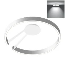 Outlet Mito aura 60 wide LED Wand- / Deckenleuchte, Base: weiß matt Wandleuchten|Hotellerie