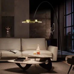 Online Mito largo Bogenleuchte Gastronomie|Stehleuchten