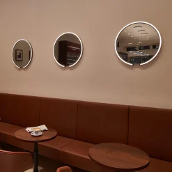 Clearance Mito sfera 40 wide Wand- / Spiegelleuchte, Spiegel getönt Spiegel|Hotellerie