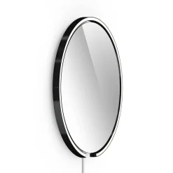 Clearance Mito sfera corda 60 wide Wand- / Spiegelleuchte, Spiegel klar Spiegel|Hotellerie